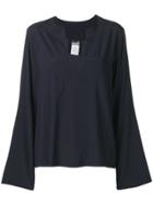 Kristensen Du Nord V-neck Blouse - Blue