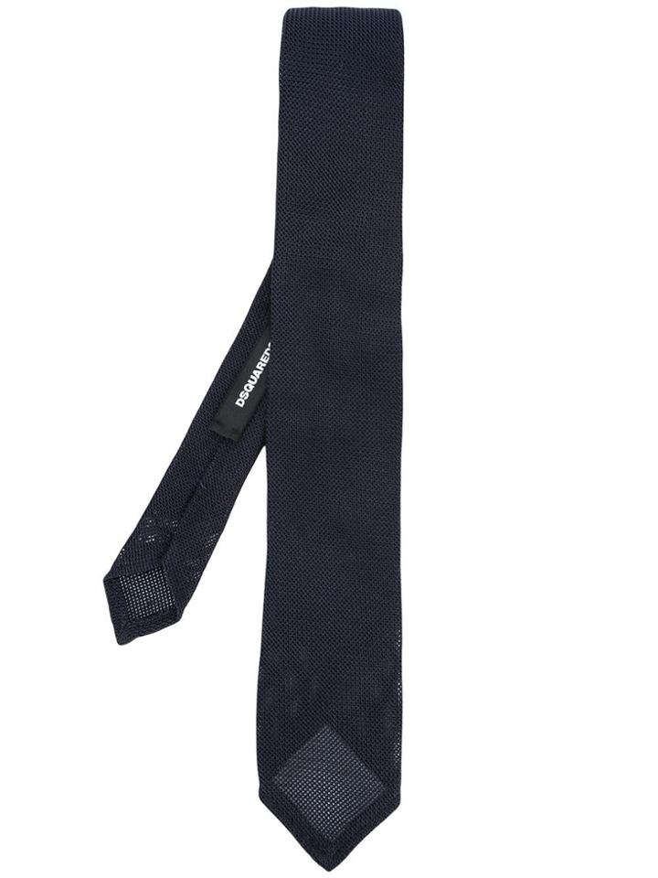 Dsquared2 Plain Tie - Black