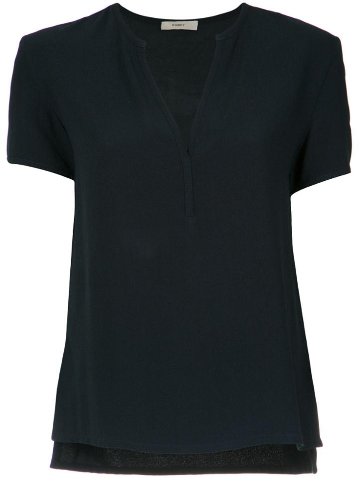 Egrey Short Sleeves T-shirt - Blue