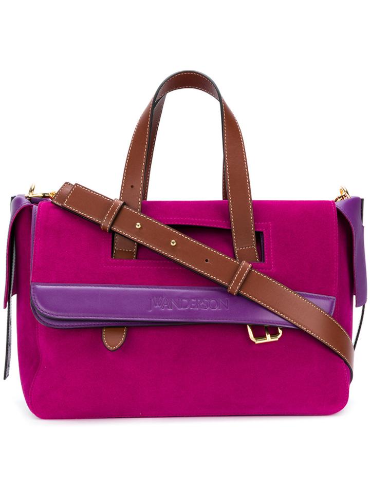 Jw Anderson Medium Tool Bag - Pink & Purple