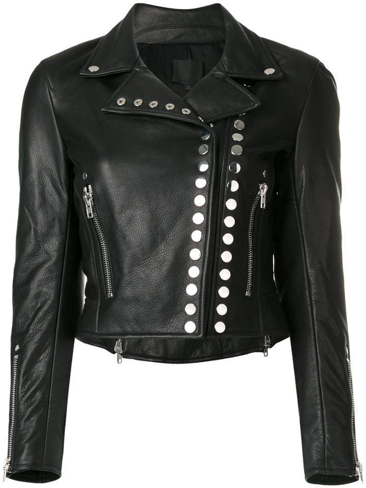 Alexander Wang Studded Biker Jacket - Black