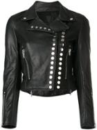 Alexander Wang Studded Biker Jacket - Black