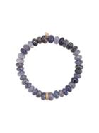 Sydney Evan 14kt Yellow Gold Diamond Cocktail Rondelle Bracelet -