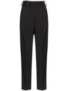 Hyke Tropical Motorcycle Slim-leg Trousers - Black