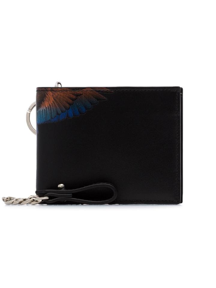 Marcelo Burlon County Of Milan Mb Wings Chn Wllt Blk - Black