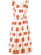 Eggs - Pleated Dress - Women - Cotton/polyester/acetate - 42, Nude/neutrals, Cotton/polyester/acetate