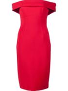 Yigal Azrouel 'off The Shoulder' Dress, Women's, Size: 2, Red, Elastodiene/polyamide/viscose