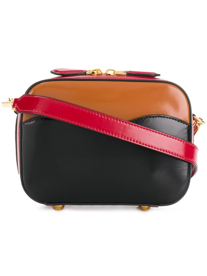 Marni Cross Body Box Bag - Red
