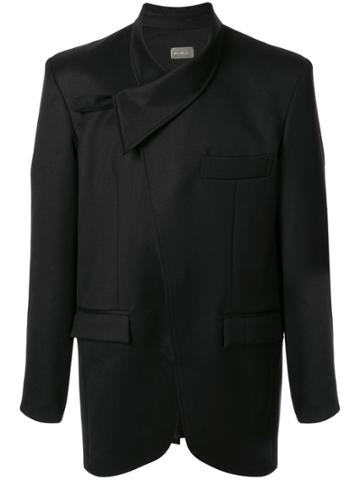Necessity Sense Koto Wrap-front Blazer - Black
