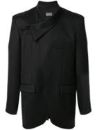 Necessity Sense Koto Wrap-front Blazer - Black