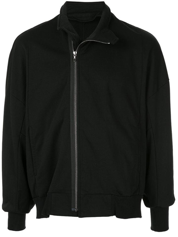 Julius Zipped Fleece Jacket - Black