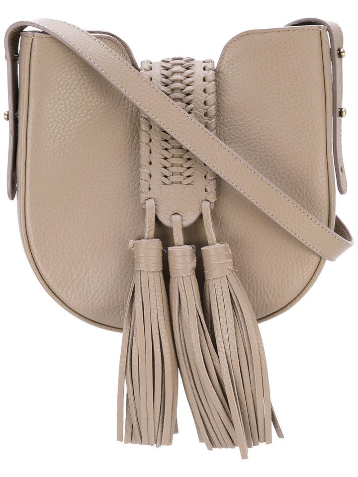 Grace Atelier De Luxe - Baby Boho Bag - Women - Calf Leather - One Size, Nude/neutrals, Calf Leather