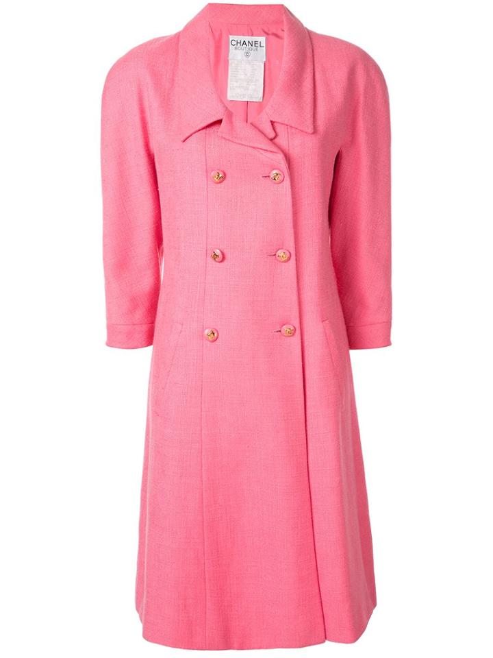 Chanel Pre-owned Long Sleeve Jacket - Pink