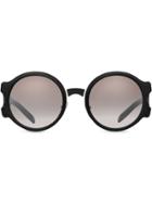 Prada Eyewear Tapestry Sunglasses - Black