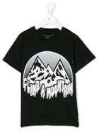 Stella Mccartney Kids - Climb A Mountain Print T-shirt - Kids - Cotton - 10 Yrs, Black