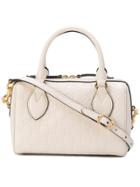Gucci Small Soft Gucci Signature Top Handle Bag - White
