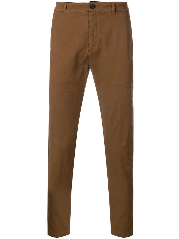 Department 5 Slim-fitted Trousers - Brown