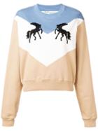 Off-white Twisting Horses Sweater - Neutrals
