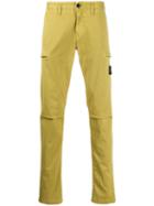 Stone Island Straight-leg Trousers - Yellow