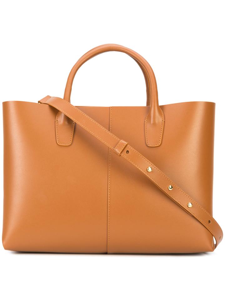 Mansur Gavriel Folded Bag - Brown