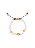 Nialaya Jewelry Pearl Beaded Bracelet, Women's, Size: Xl, White