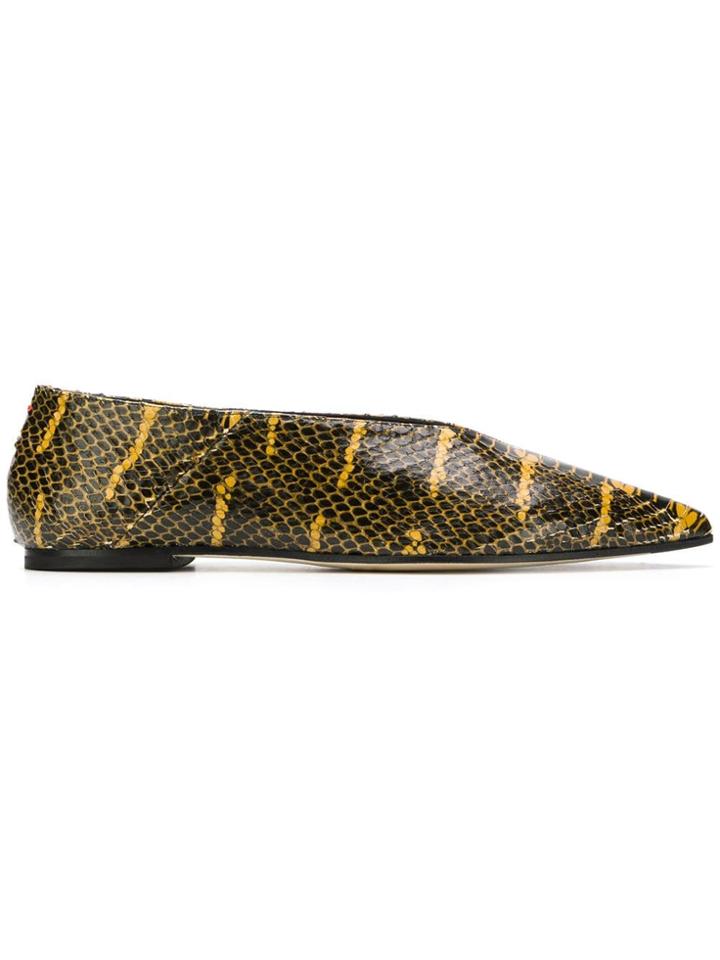 Aeyde Aeyde X Lucy Williams Moa Ballerinas - Black