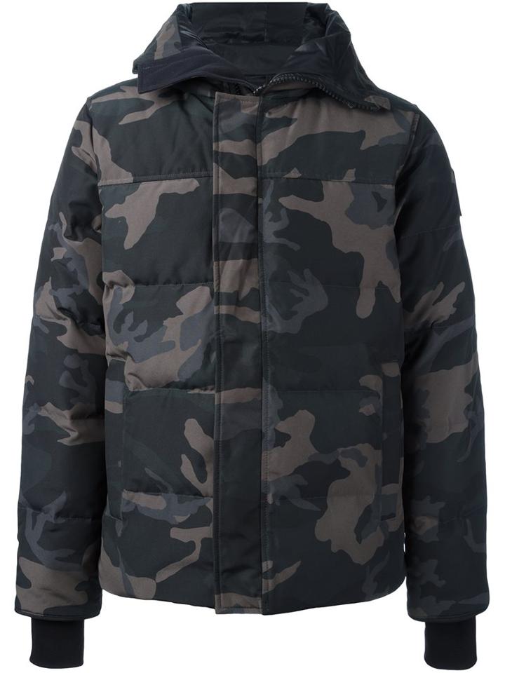 Canada Goose - Zipped Hooded Coat - Men - Polyester/cotton/feather/nylon - Xl, Black, Polyester/cotton/feather/nylon