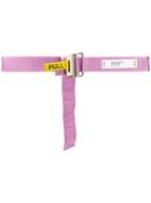 Heron Preston Logo Print Belt - Pink