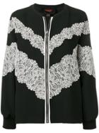 Giambattista Valli Lace Bomber Jacket - Black