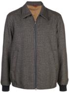 Barena Zipped Bomber Jacket - Brown