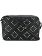 Michael Michael Kors Studded Detailing Crossbody Bag, Women's, Black