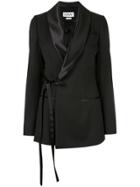 Loewe Tuxedo Wrap Jacket - Black