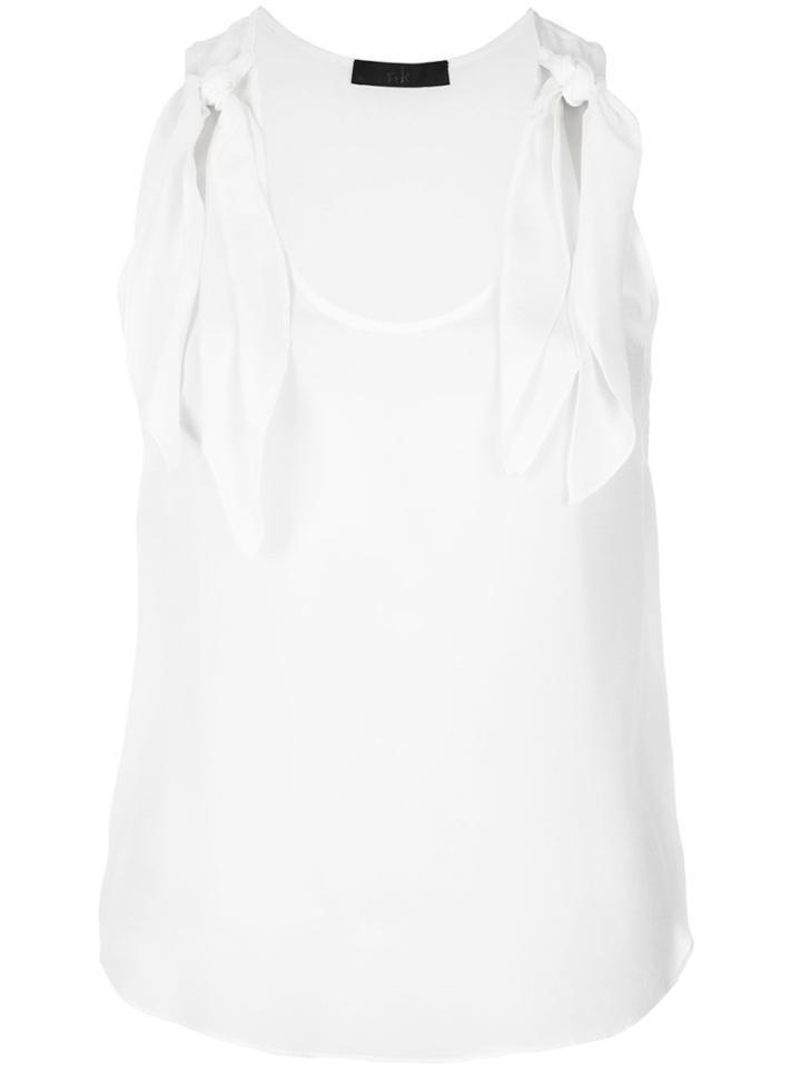 Delpozo Cropped Floral Bustier Top - Black