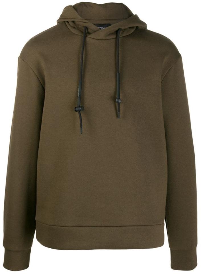 Emporio Armani Drawstring Hoodie - Green