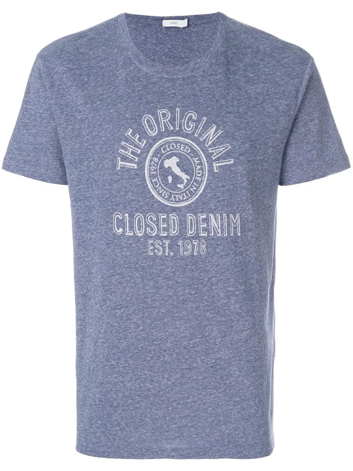 Closed Printed T-shirt - Blue