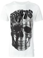 Philipp Plein Again T-shirt, Men's, Size: L, White, Cotton