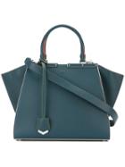Fendi '3jours' Tote, Women's, Blue, Leather