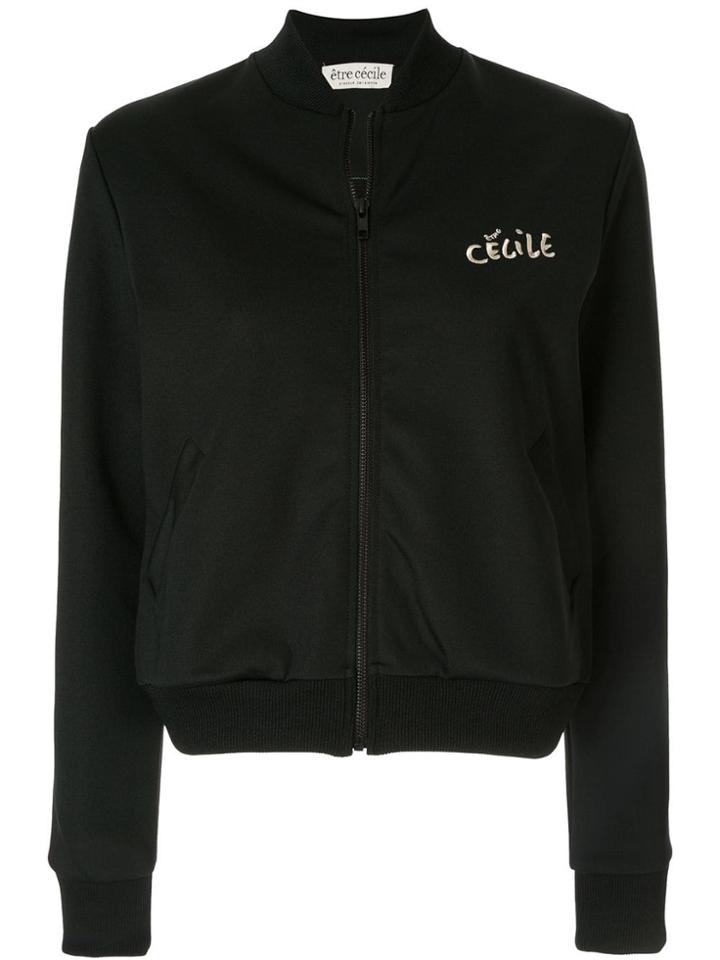 Être Cécile Love Bird Track Bomber - Black