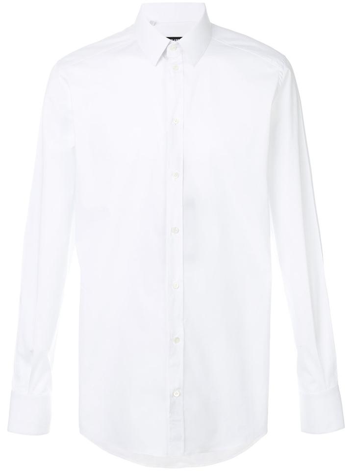 Dolce & Gabbana - Classic Fitted Shirt - Men - Cotton/spandex/elastane - 44, White, Cotton/spandex/elastane