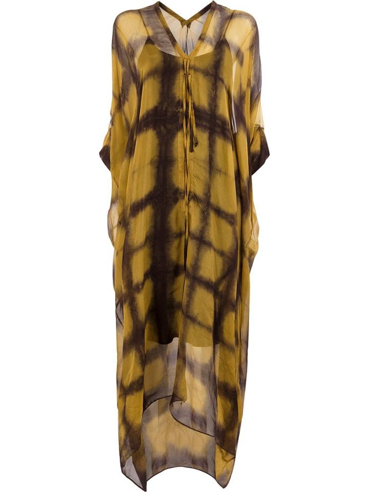 Masnada Printed Maxi Dress - Multicolour