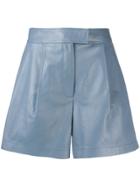Sportmax Flared Shorts - Blue