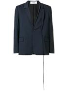 Chalayan Split Button Blazer - Blue