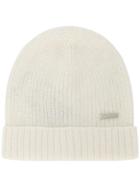 Woolrich Ribbed Knit Beanie - Nude & Neutrals