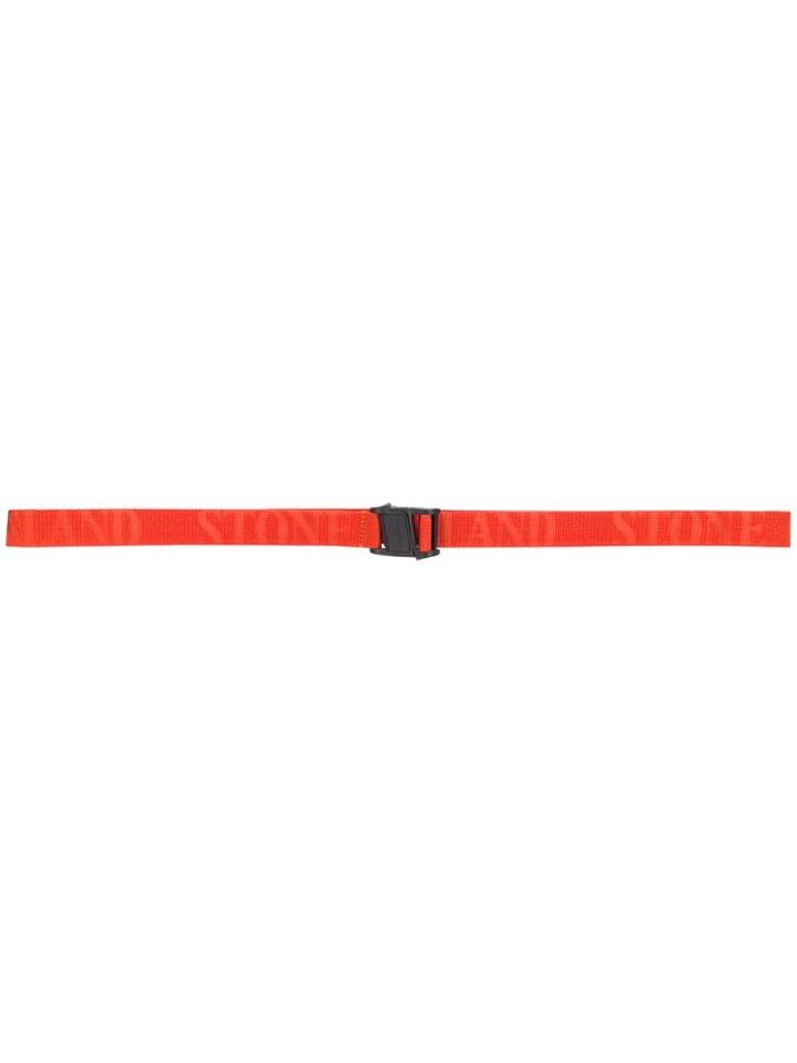 Stone Island Adjustable Buckle Belt - Orange