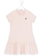 Moncler Kids - Polo Dress - Kids - Cotton/spandex/elastane - 8 Yrs, Pink/purple