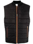 Paul Smith Padded Style Sleeveless Jacket - Black