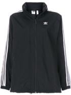 Adidas Originals Adidas Originals 3-striped Windbreaker Jacket - Black