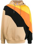 Li-ning Paneled Colour Block Hoodie - Neutrals