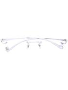 Cartier 'panthère' Glasses, Grey, Metal (other)/enamel/platinum