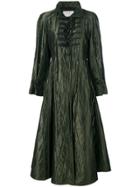 Christian Dior Vintage Padded Diamond Quilted Coat - Green